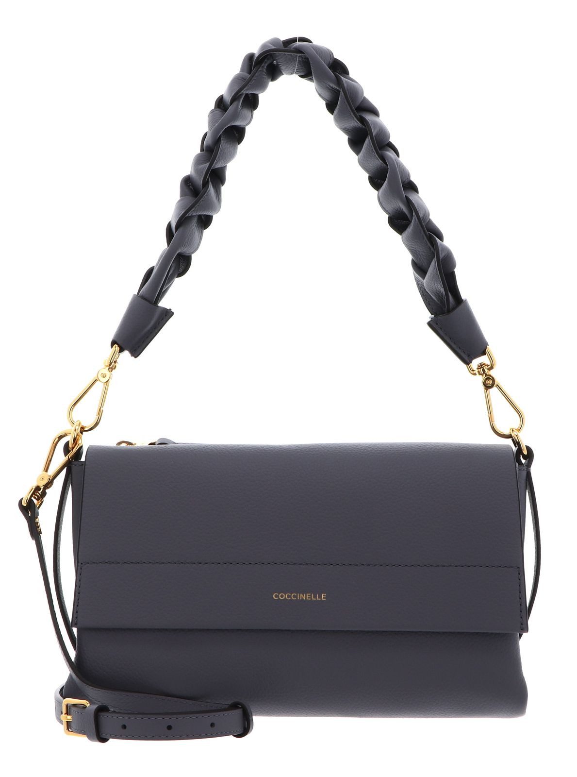 COCCINELLE Schultertasche Shoulder Bag, aus echtem Rindsleder