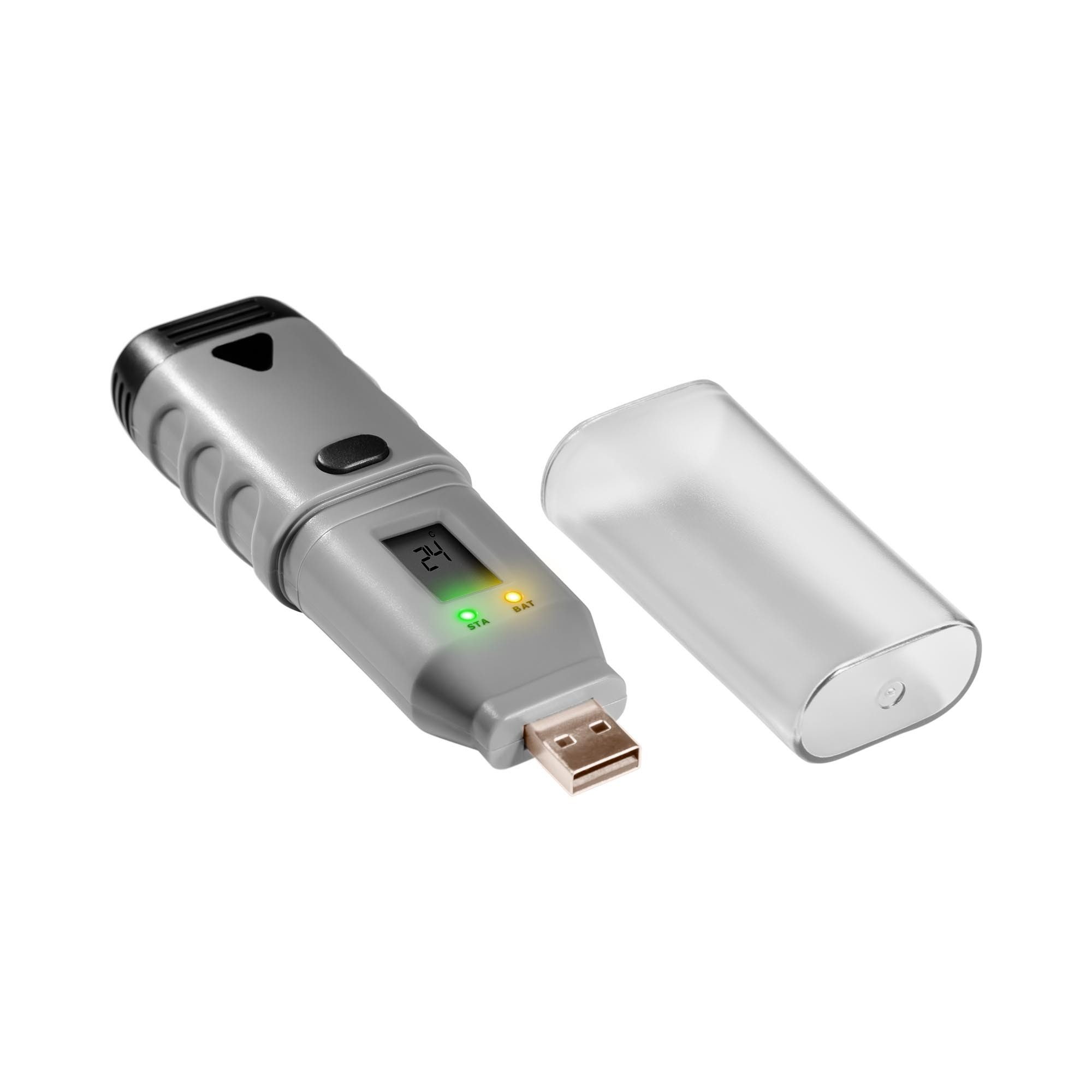Steinberg Systems Klimamesser Datenlogger Temperatur Luftfeuchtigkeit Klima USB LCD 35 bis 80°C