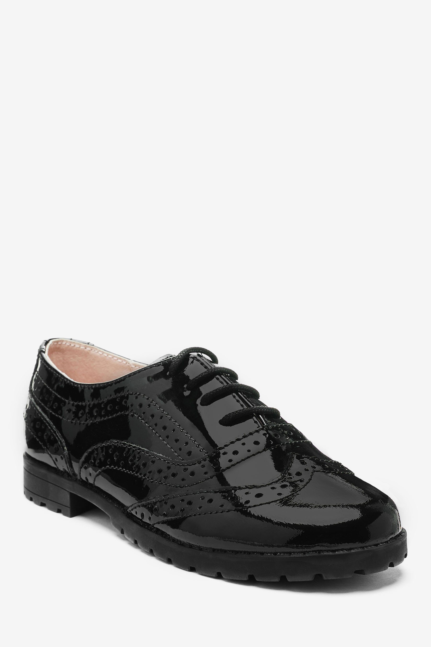 Next Budapester aus Leder für die Schule Loafer (1-tlg) Black Patent