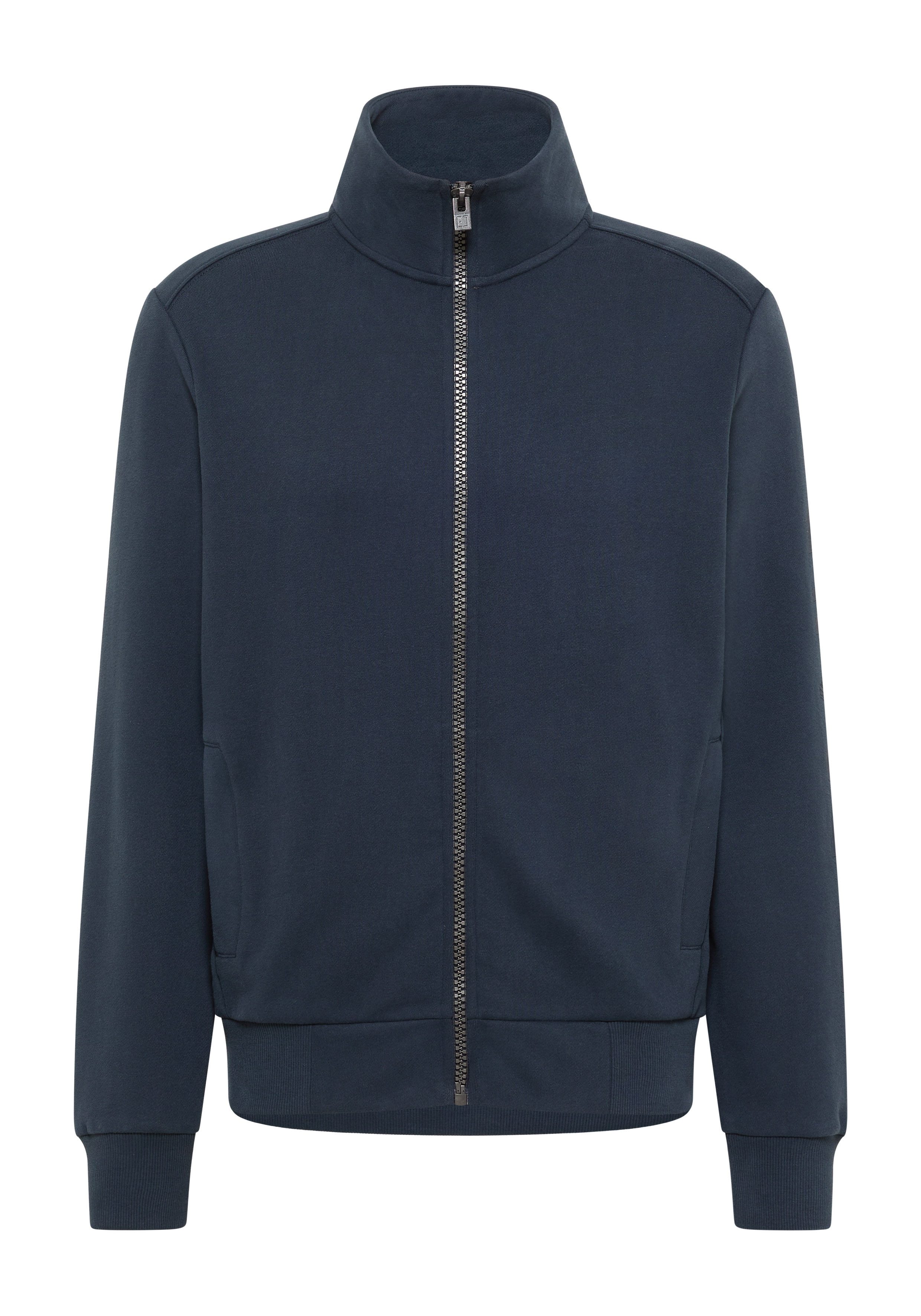 Elbsand Sweatjacke Levin Herren Stehkragen, Leistentaschen, schmal geschnit günstig online kaufen