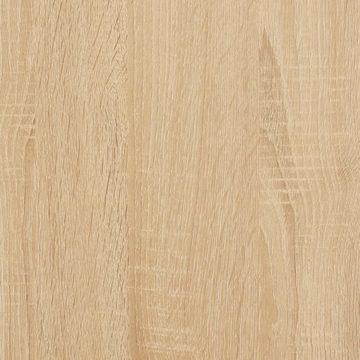 vidaXL Beistelltisch Konsolentisch mit Ablage Sonoma-Eiche 75x29x75cm Holzwerkstoff