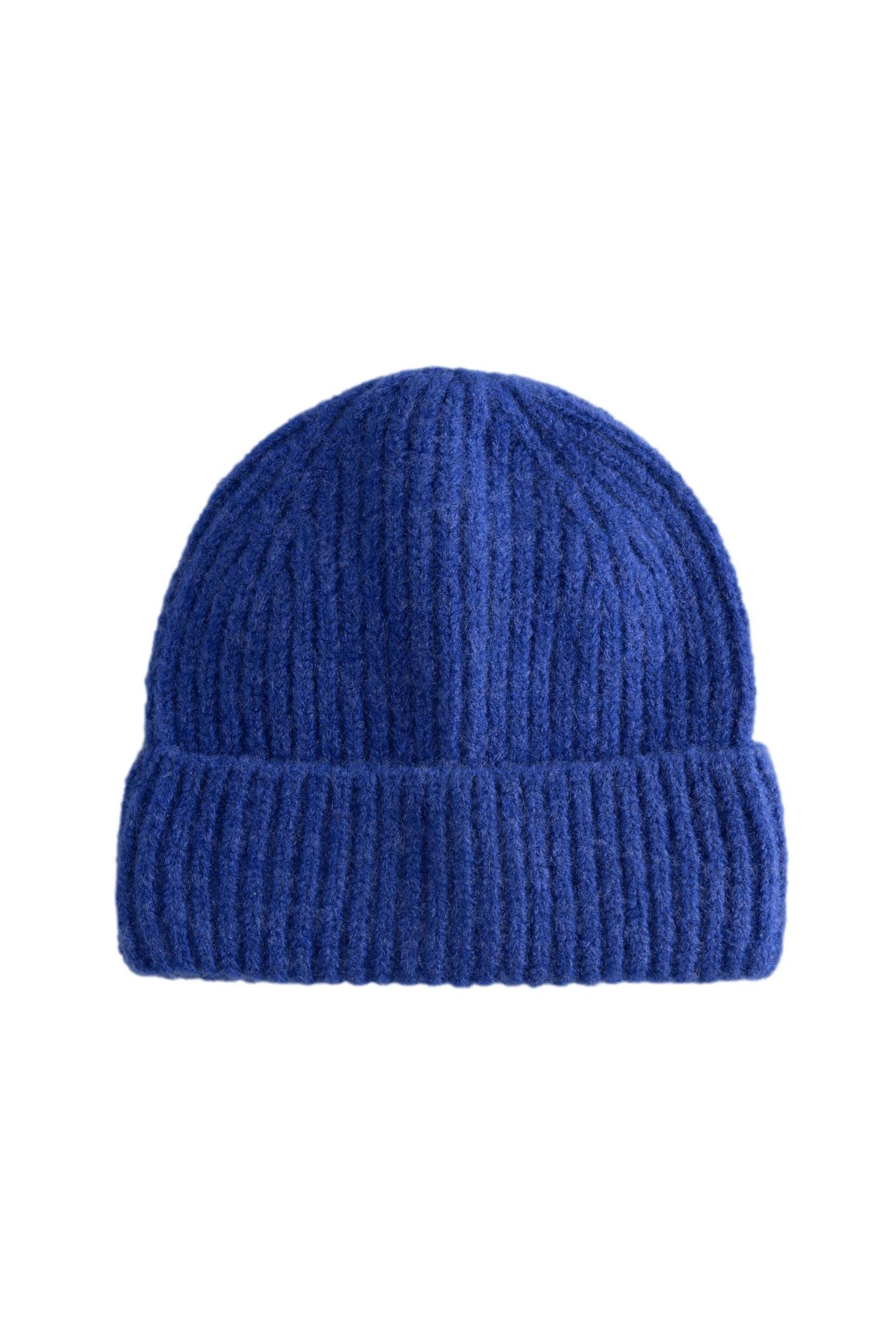 Next Beanie Breit gerippte Strickmütze (1-St)
