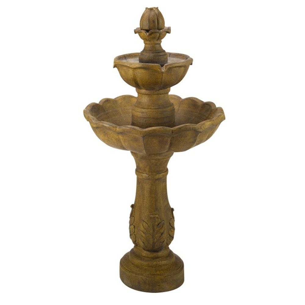 Smart Garden Zierbrunnen Wasserspiel Hybrid-Solarbrunnen 98 cm Kingsbury, (1 St)