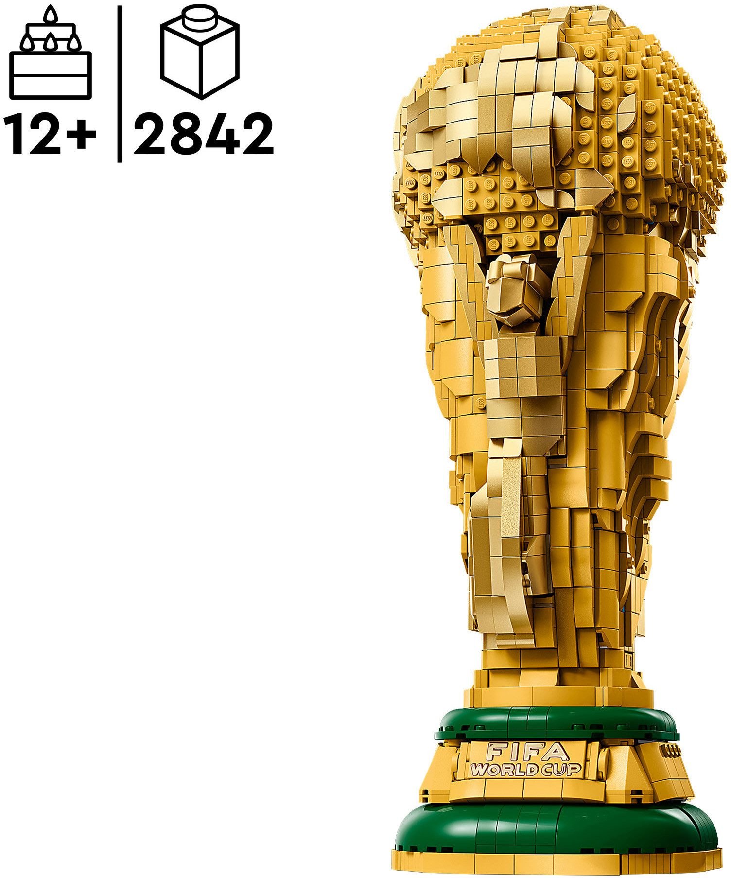 LEGO® Offizieller Pokal der FIFA Fußball-Weltmeisterschaft (43020) Konstruktionsspielsteine, (2842 St), LEGO Editions Football