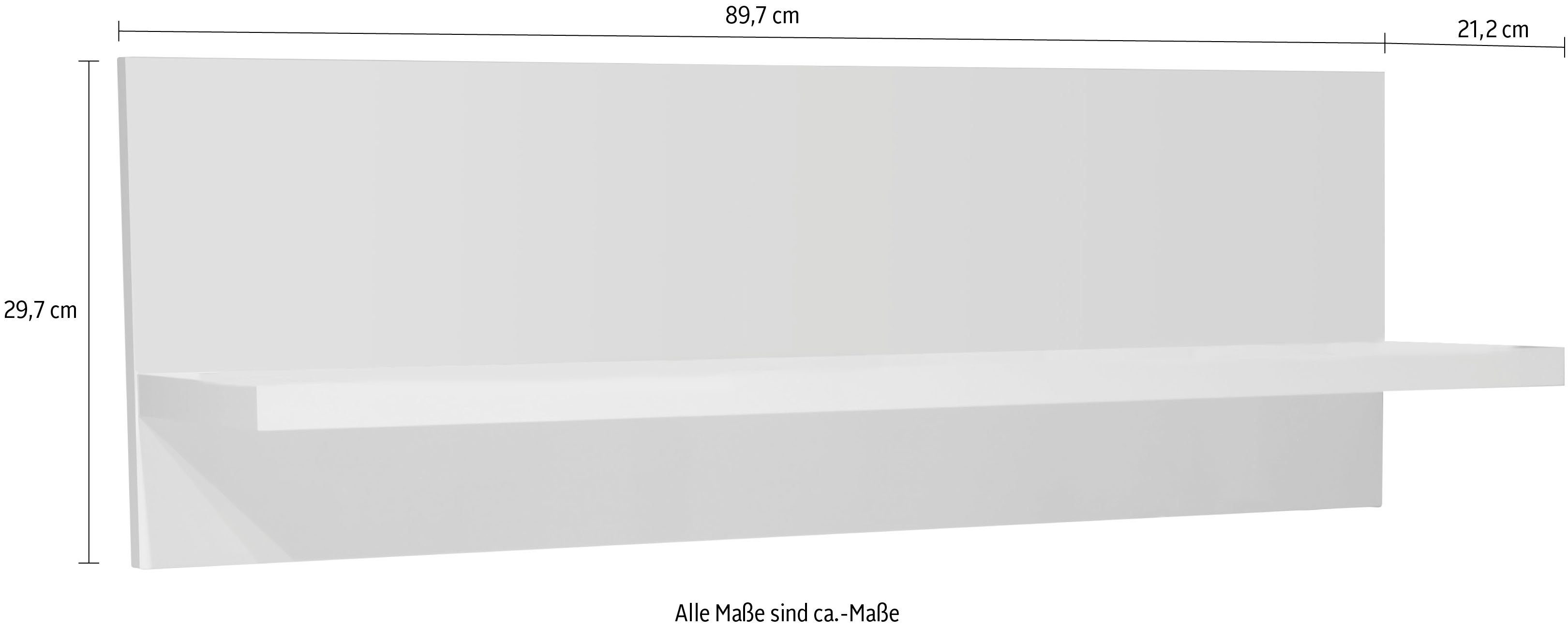 OTTO home Wandboard Piano, hochwertig UV lackiert
