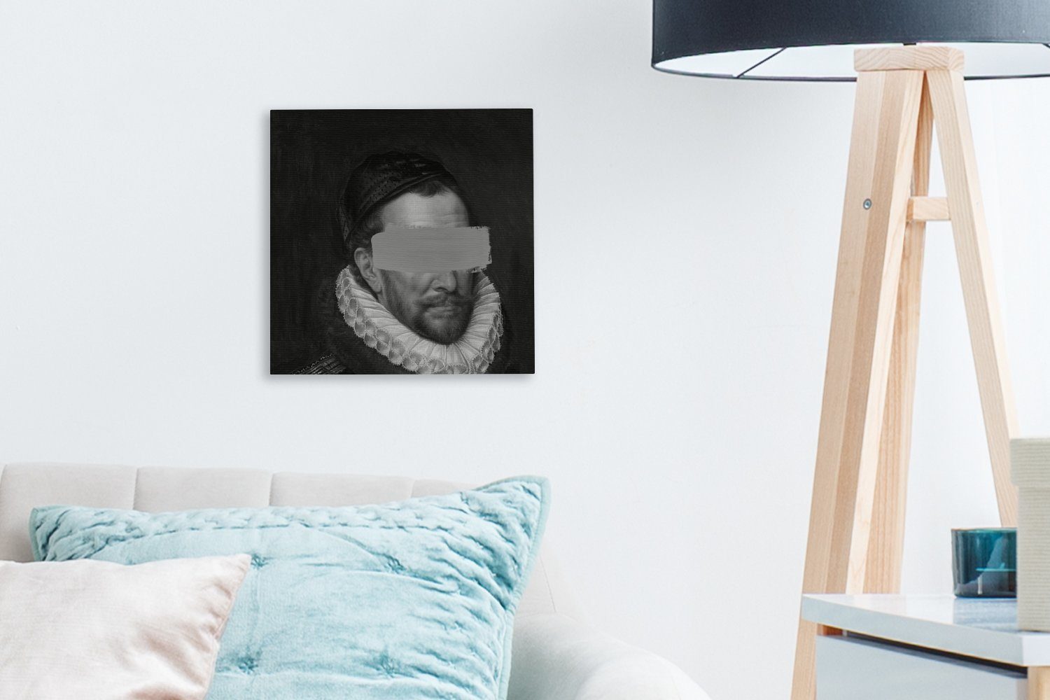 Bilder I. für Leinwand (1 von Schwarz St), und Gemälde Adriaen Porträt Wilhelm OneMillionCanvasses® Wohnzimmer bunt Thomasz - Schlafzimmer - Weiß,