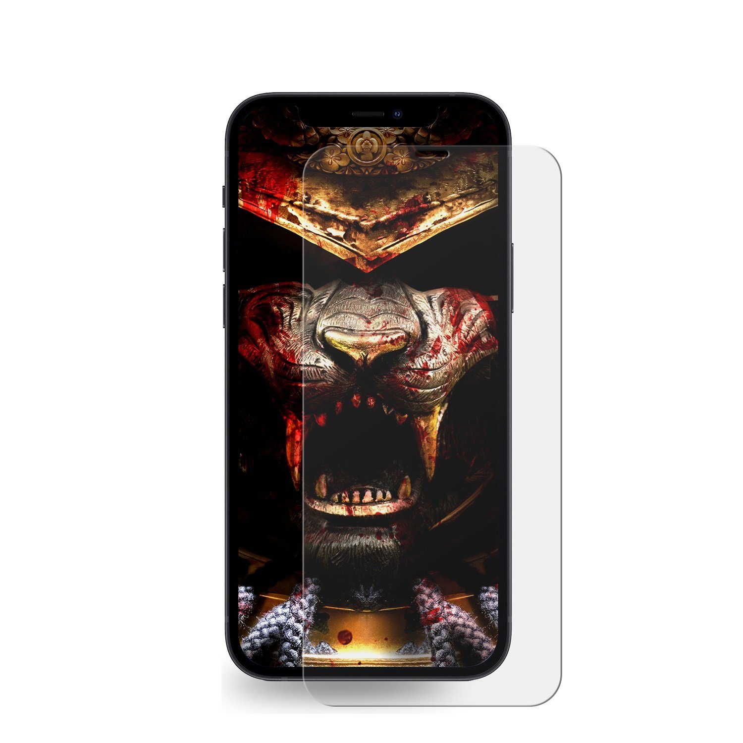 Protectorking Schutzfolie 2x Hydrogel-Glass für iPhone X Selbstheilend für Micro Kratzer 3D, (2-Stück), Displayschutzfolie, Panzer Schutz, NANO ANTI-SHOCK HD KLAR