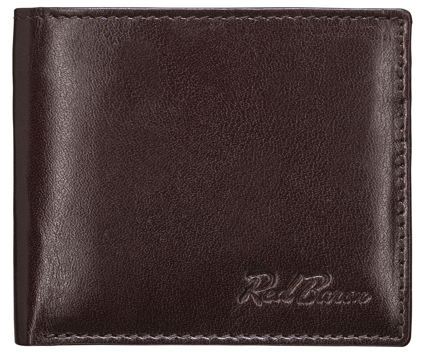 Geldbörse Geldbeutel Leder Braun RB-WT-008-04