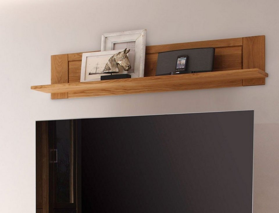 expendio Wandregal »Viterbo«, Wildeiche 150x30x20 cm vormontiert online