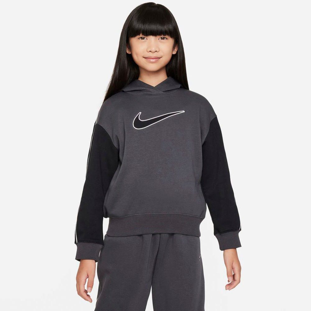 Nike Sportswear Kapuzensweatshirt NSW OS PO HOODIE SW - für Kinder ANTHRACITE/BLACK/WHITE