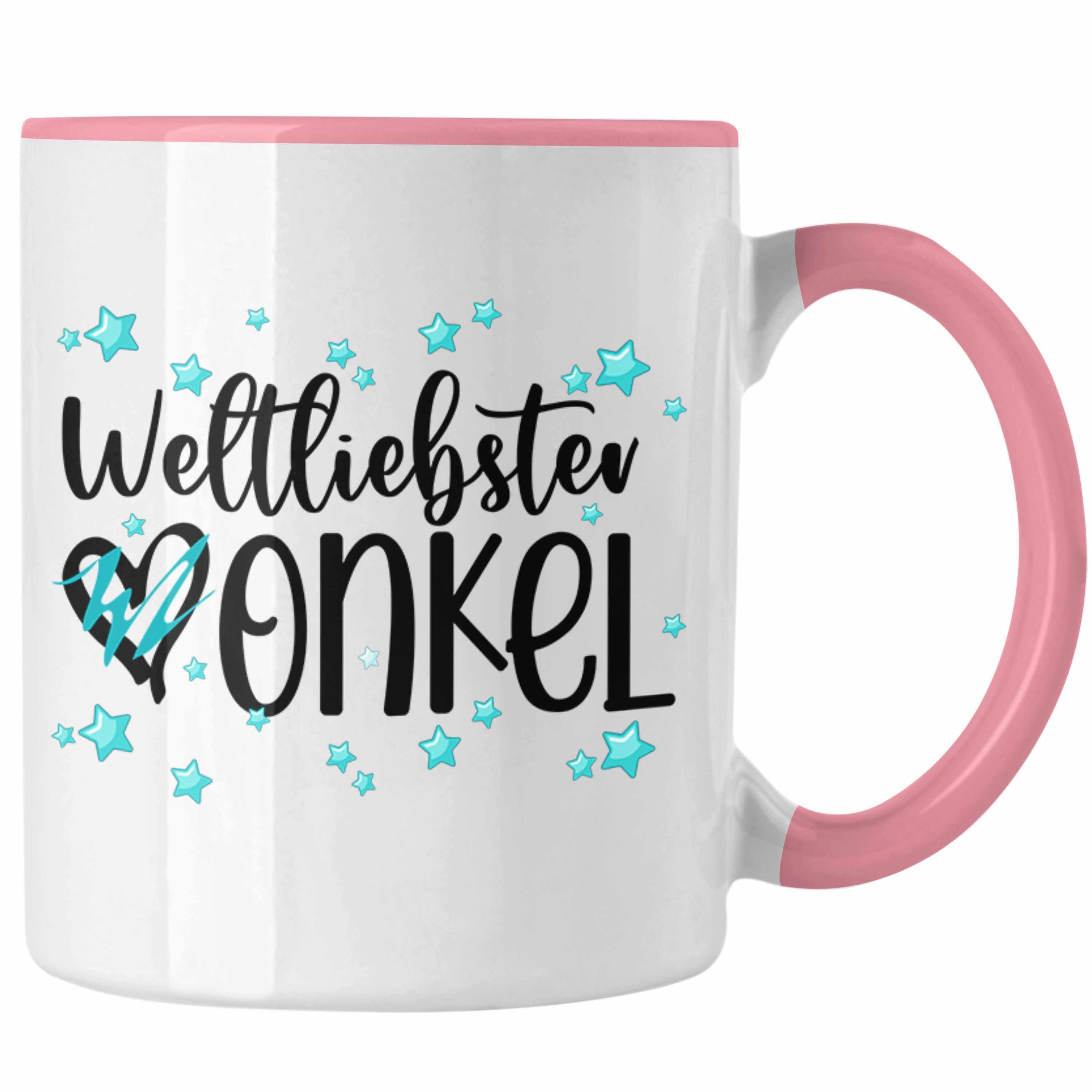 Tasse - Rosa Geburtstag Tassen Trendation Trendation Weihnachten Bester Geschenkideen Tasse Geschenk Onkel