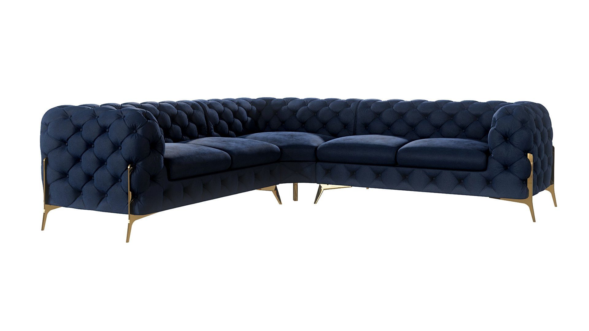 S-Style Möbel Ecksofa Ashley, Chesterfield mit günstig online kaufen