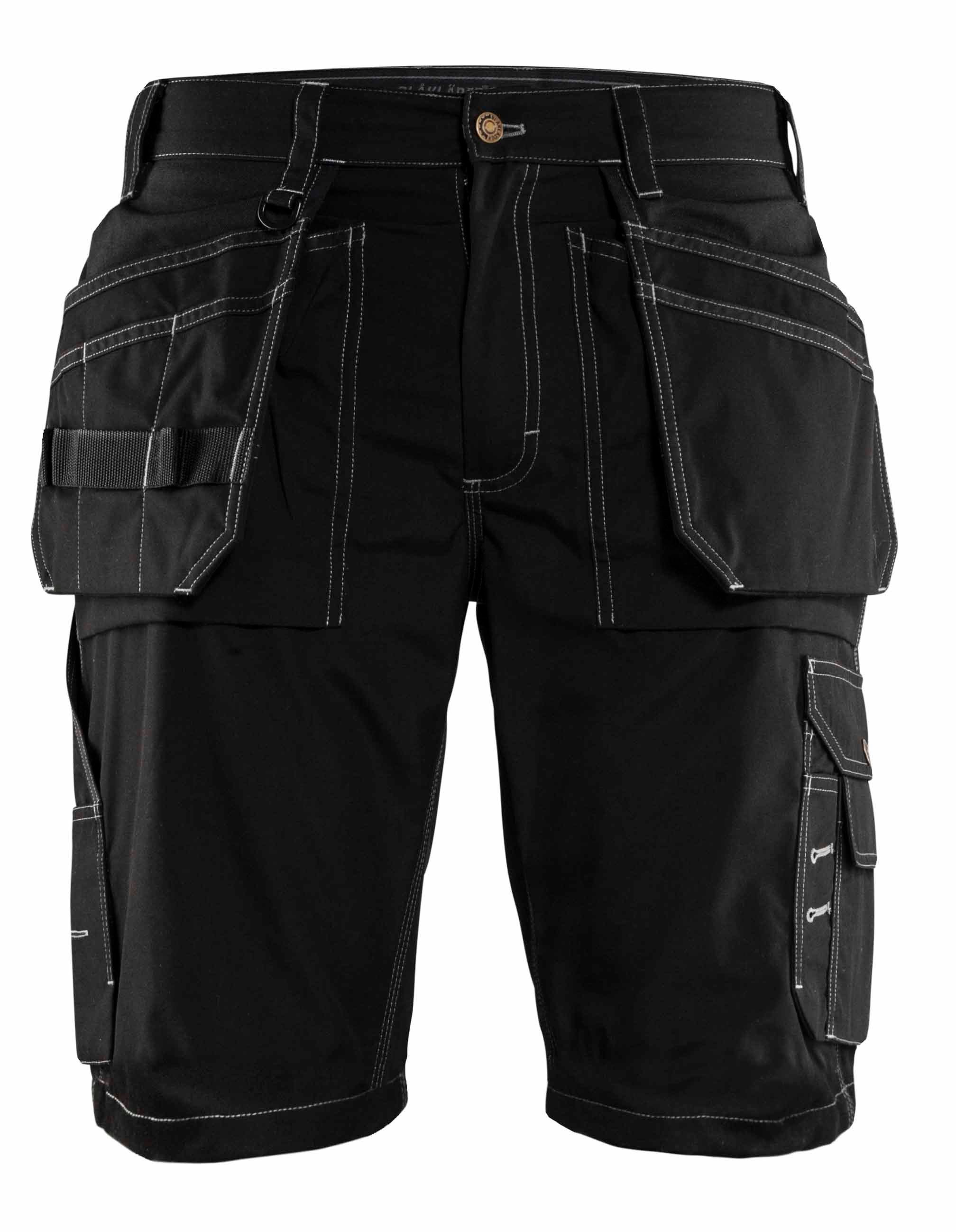 Lightweight Handwerker schwarz (1-tlg) Shorts Arbeitsshorts BLÅKLADER