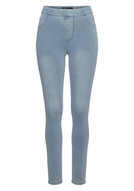 Arizona Jogg Pants High Waist in Denim-Optik