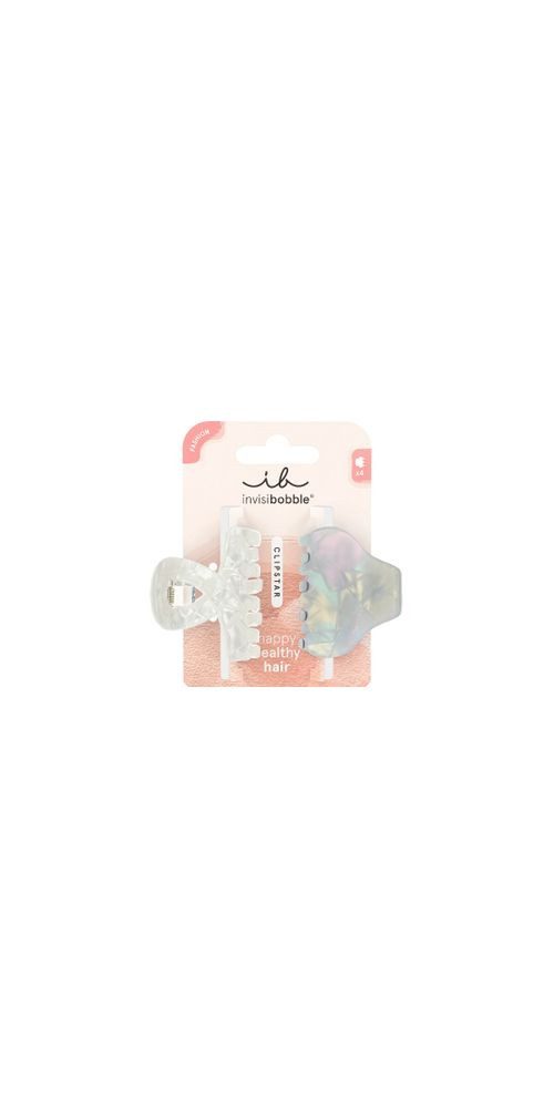 invisibobble Haarklammer Invisibobble Clipstar Pearly Frost M