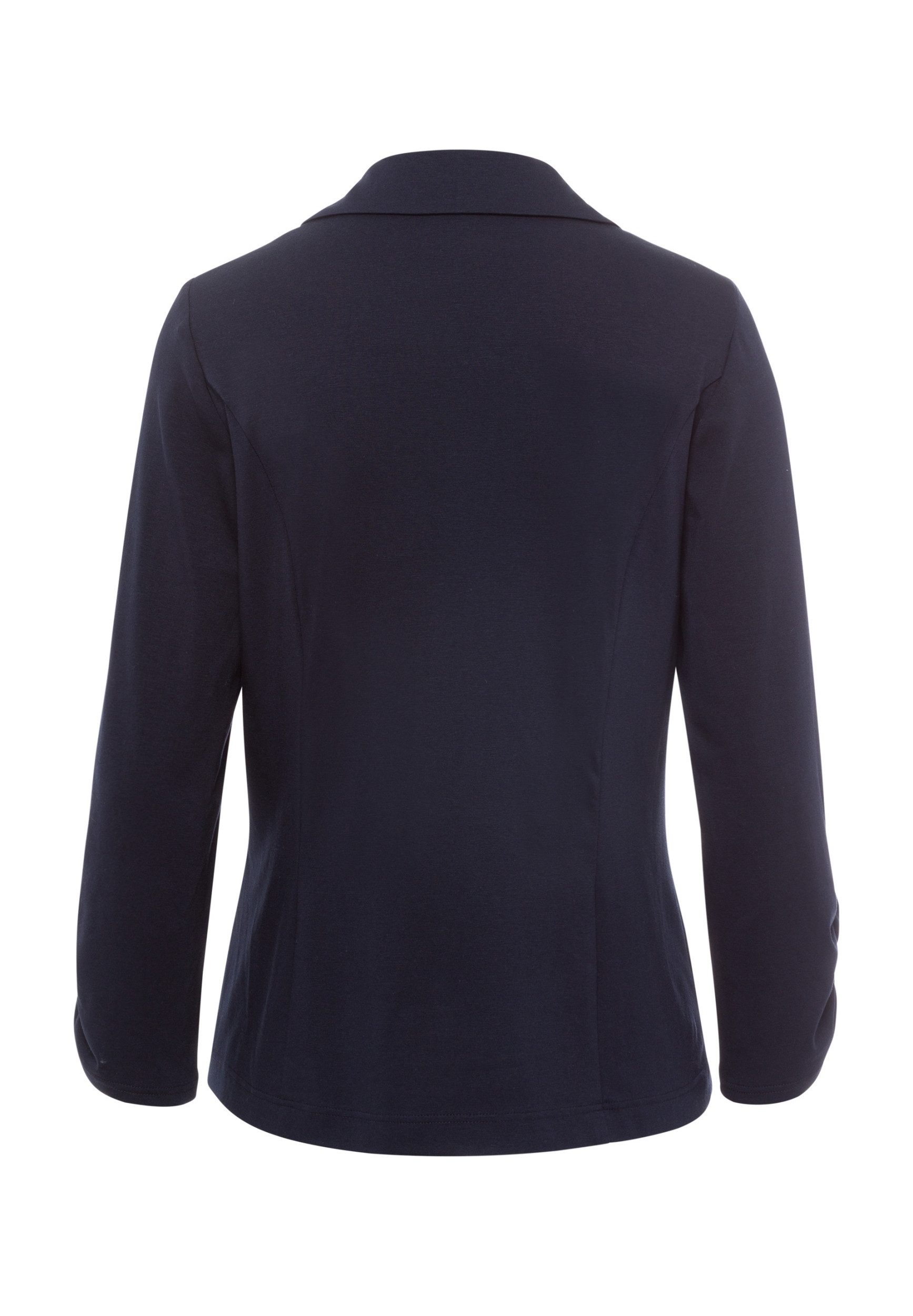 FRANK WALDER Longblazer - Damen Blazer - modischer Langblazer in Unifarbe mit Knopf