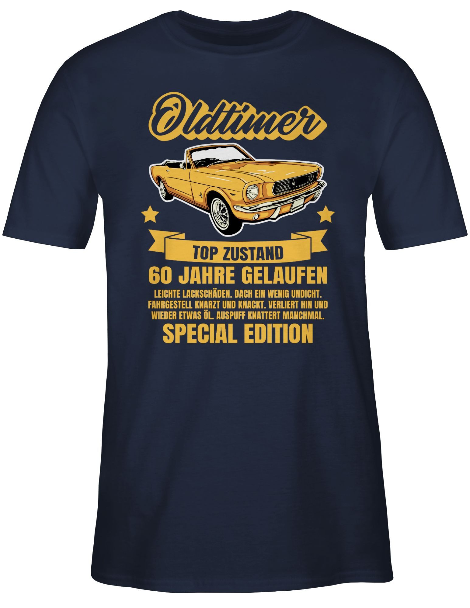 Shirtracer T-Shirt 60 Jahre Oldtimer 60. Geburtstag