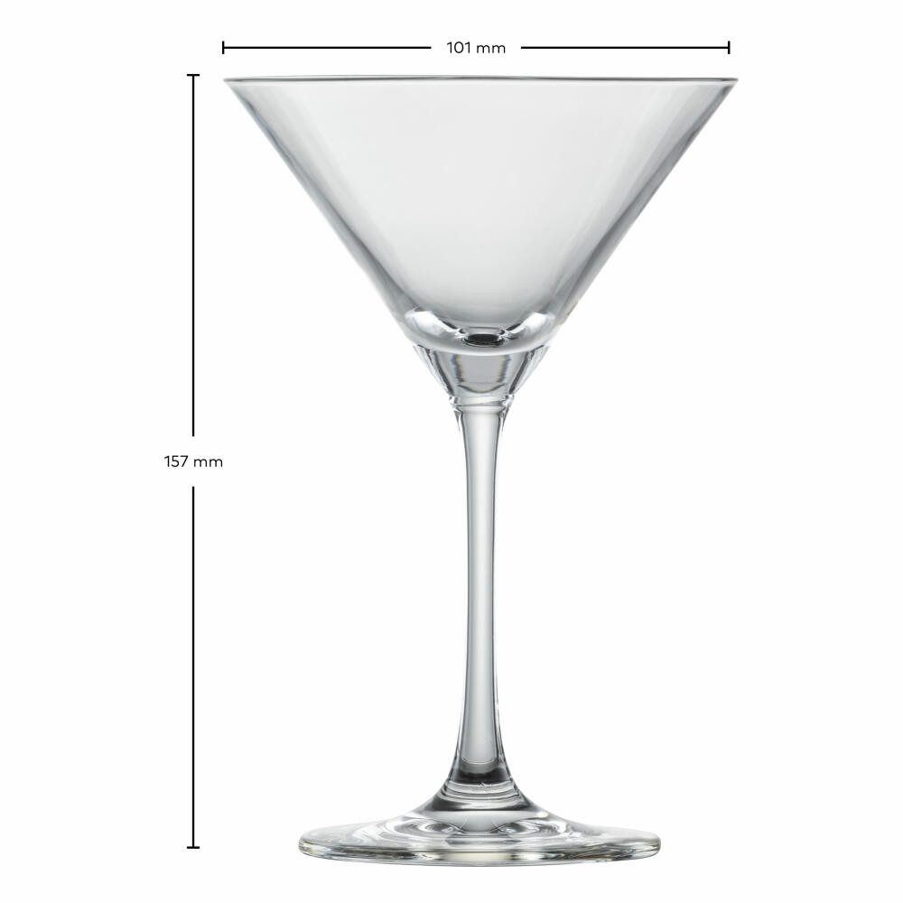 SCHOTT-ZWIESEL Martiniglas Bar Special 4er Set, 272 ml, 4-tlg., Kristallglas