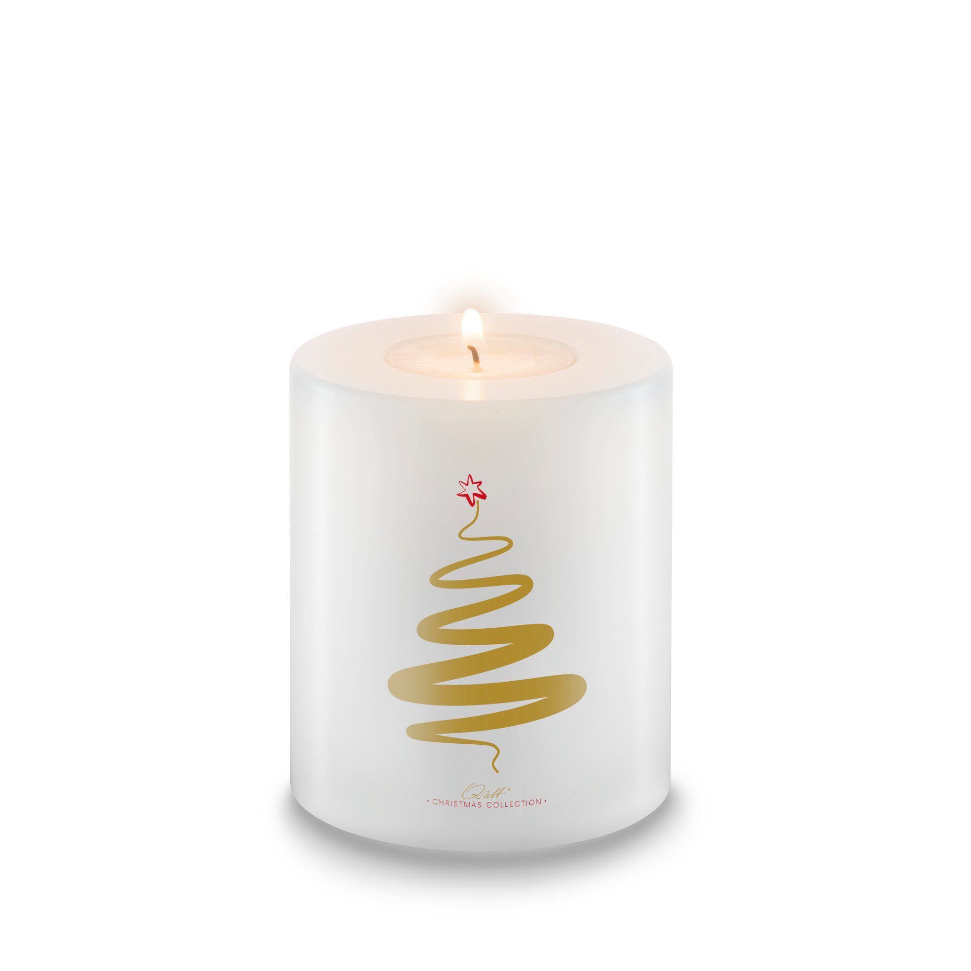 Qult Teelichthalter FARLUCE Trend 8 / 9 "Christmas tree" gold