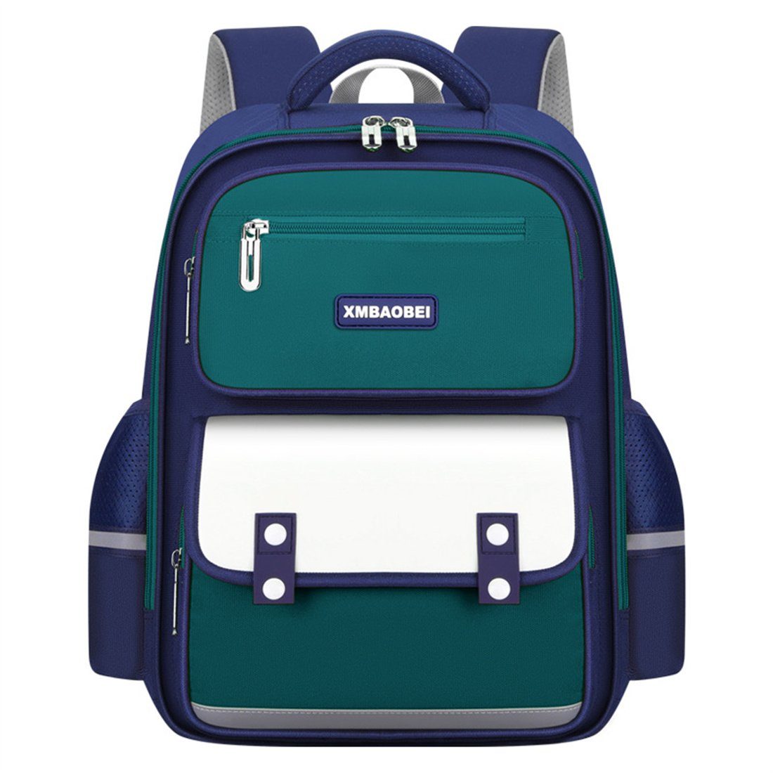 Kinder-Schulranzen Klassen Schüler-Rückenschutz-Rucksäcke für die DÖRÖY grün 1-6, Schulrucksack