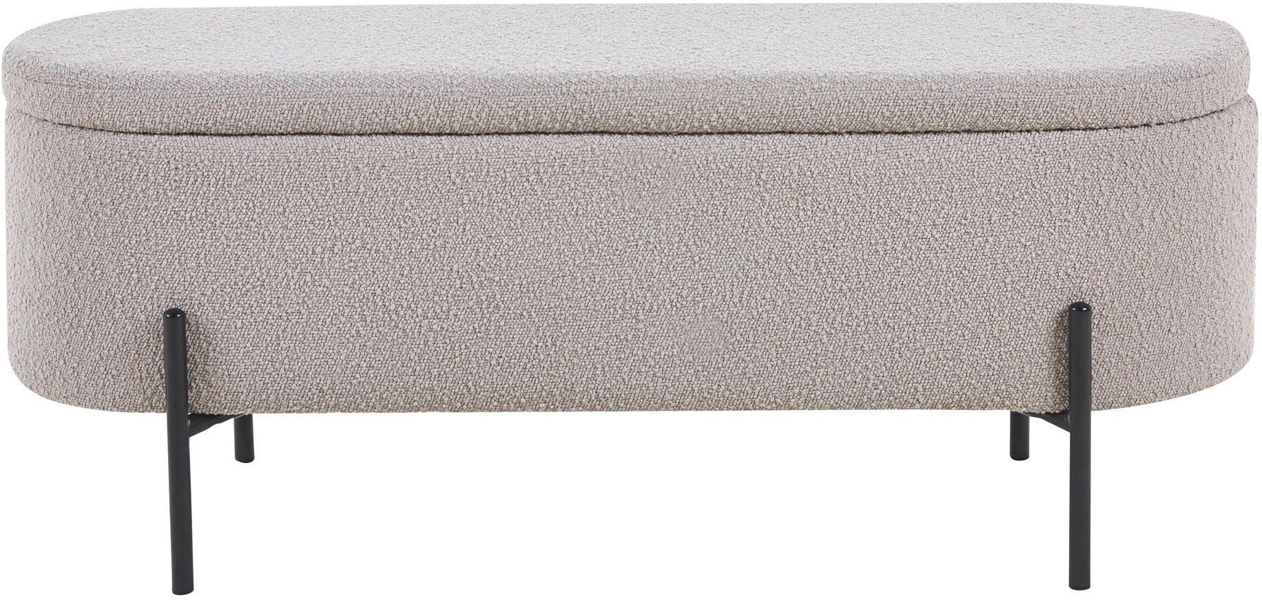 SalesFever Hockerbank "Hockerbank im stilvollen Look" aufklappbar, mit Stau günstig online kaufen