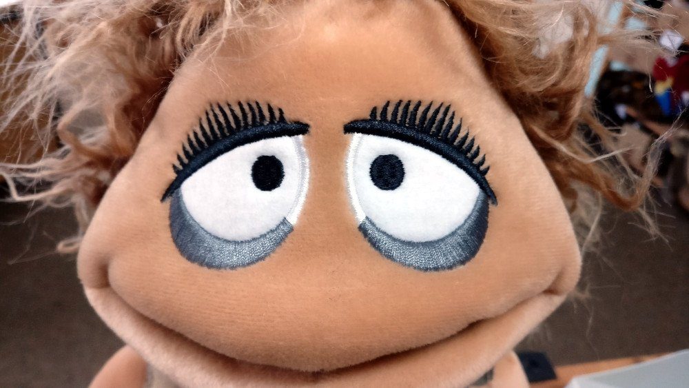 Living Puppets Handpuppe Living Puppets Handpuppe Traudl von Wiwaldi & CO. - WS681 (Packung), Sehr gut geeignet um Geschichten zu erzählen