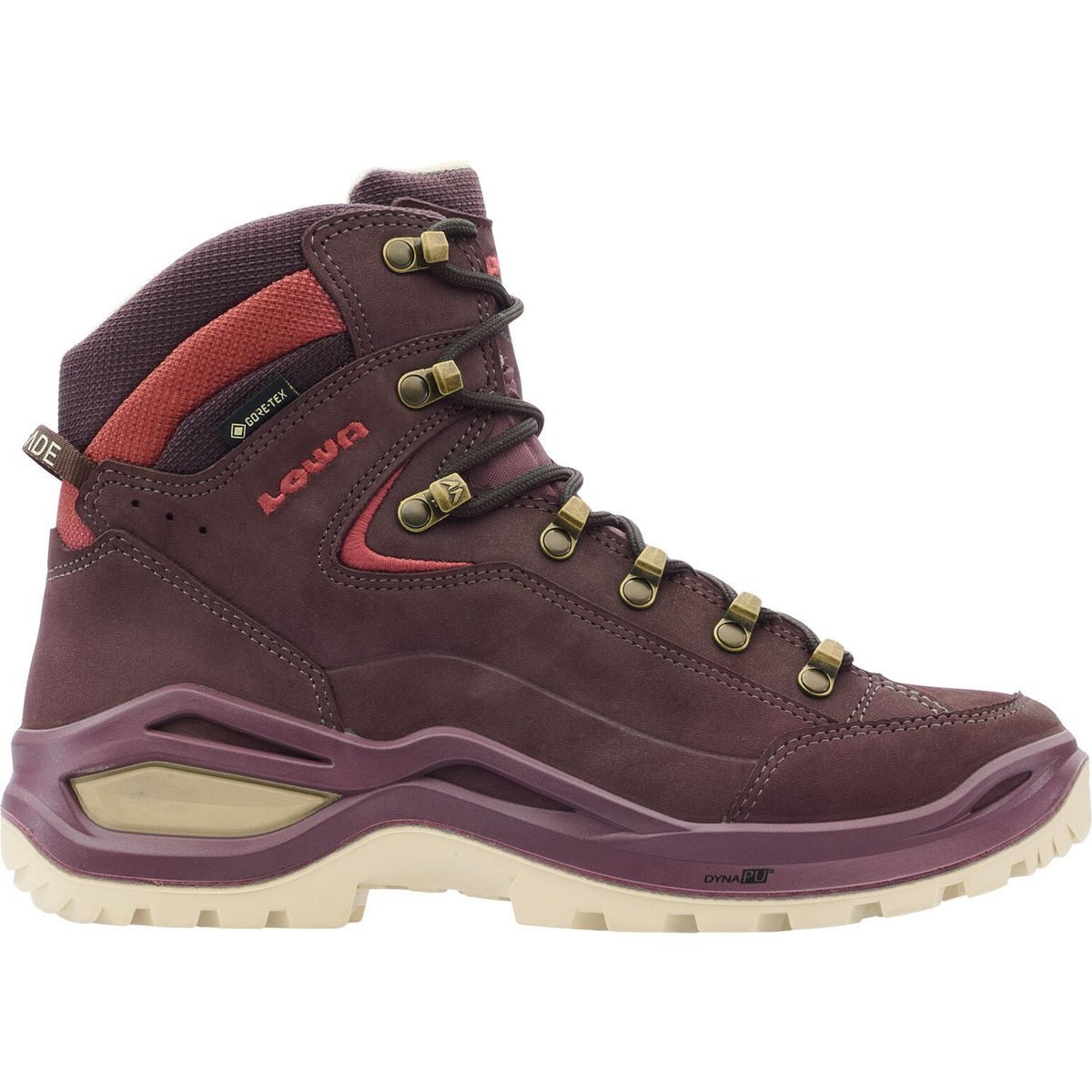 Lowa Renegade EVO GTX Mid Ws Hikingschuh Wasserdichter und atmungsaktiver Damen-Wanderschuh mit perfekter