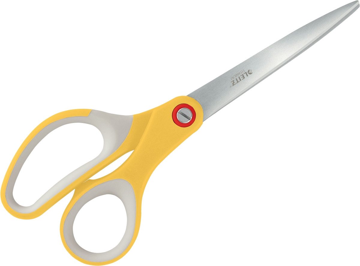 LEITZ Papierscheren Qualitätsschere Cosy Stahl 205mm gelb