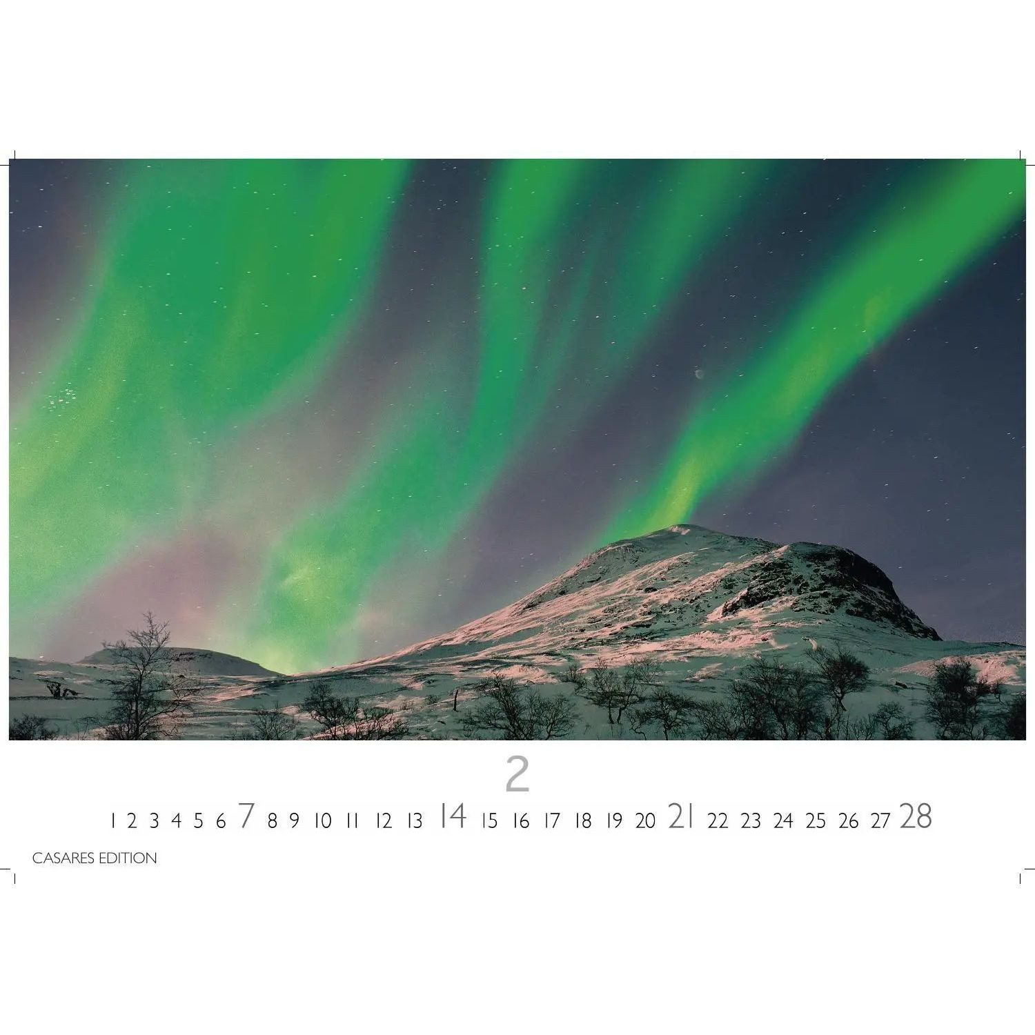 Wandkalender Polarlicht Kalender 2027 - Wandkalender, Fotokalender...