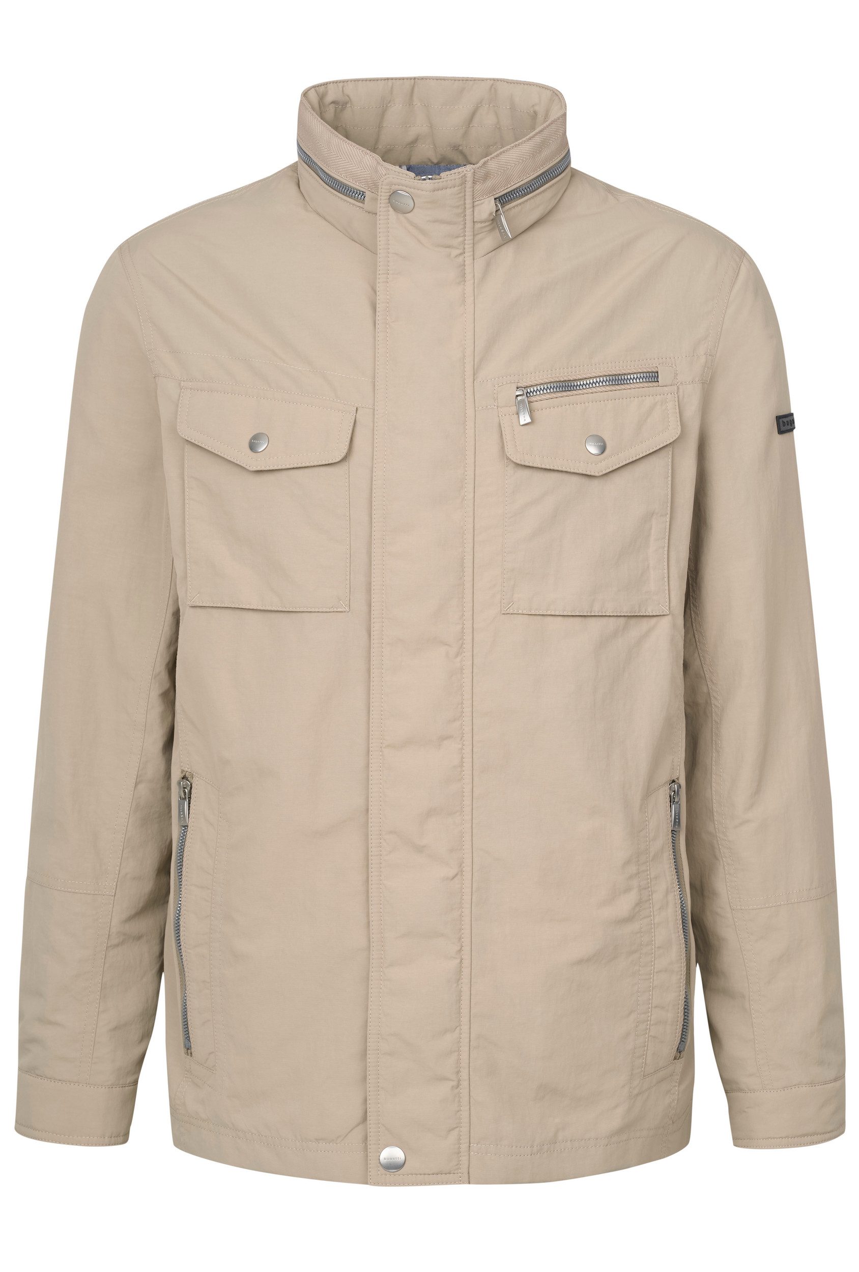 bugatti Kurzjacke mit einrollbarer Kapuze
