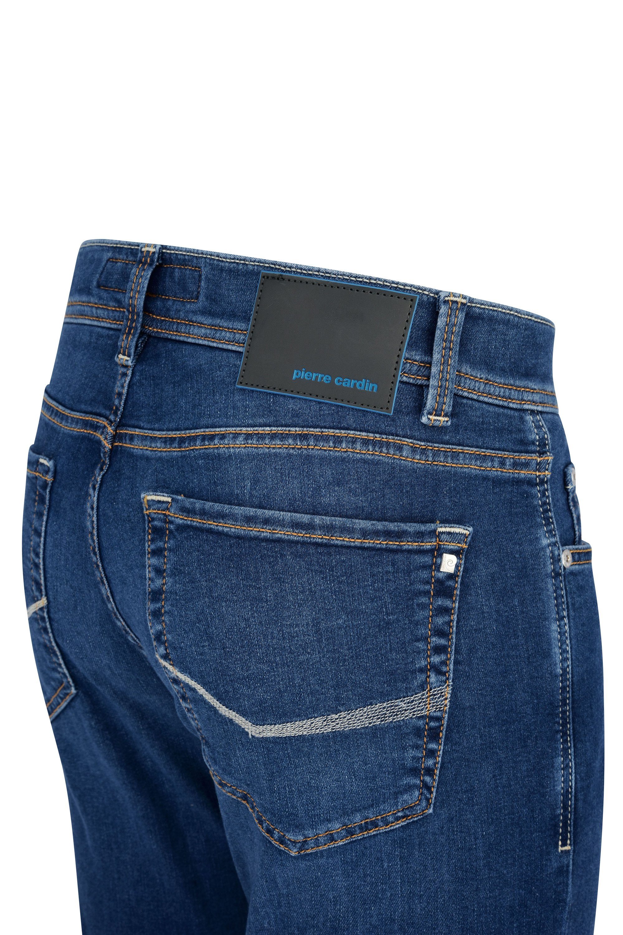 8880.98 Cardin Pierre LYON used 3451 CARDIN 5-Pocket-Jeans blue PIERRE washed FUTUREFLEX