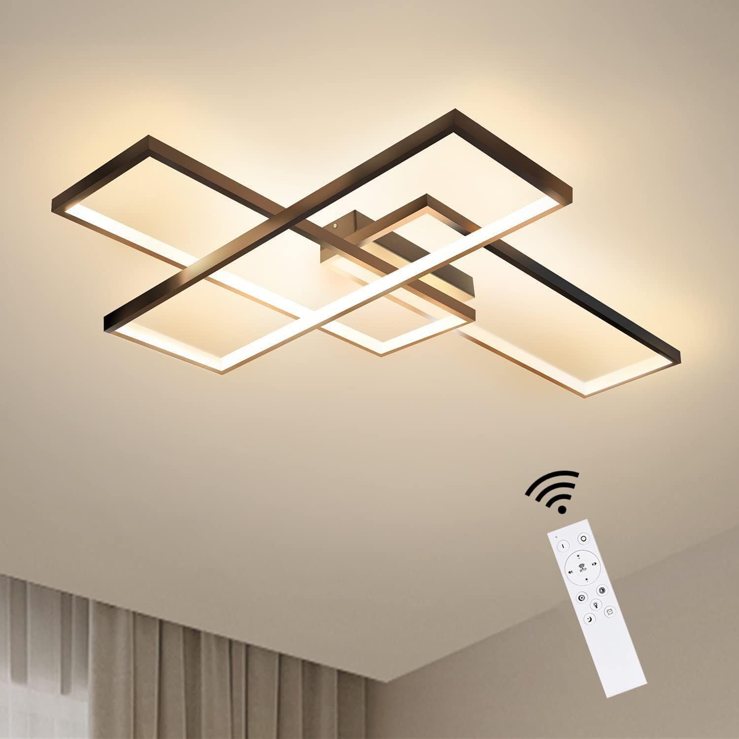 ZMH LED Deckenleuchte LED Deckenleuchte Modern Geometrisch Wandlampe Multifunktional, dimmbar, LED fest integriert