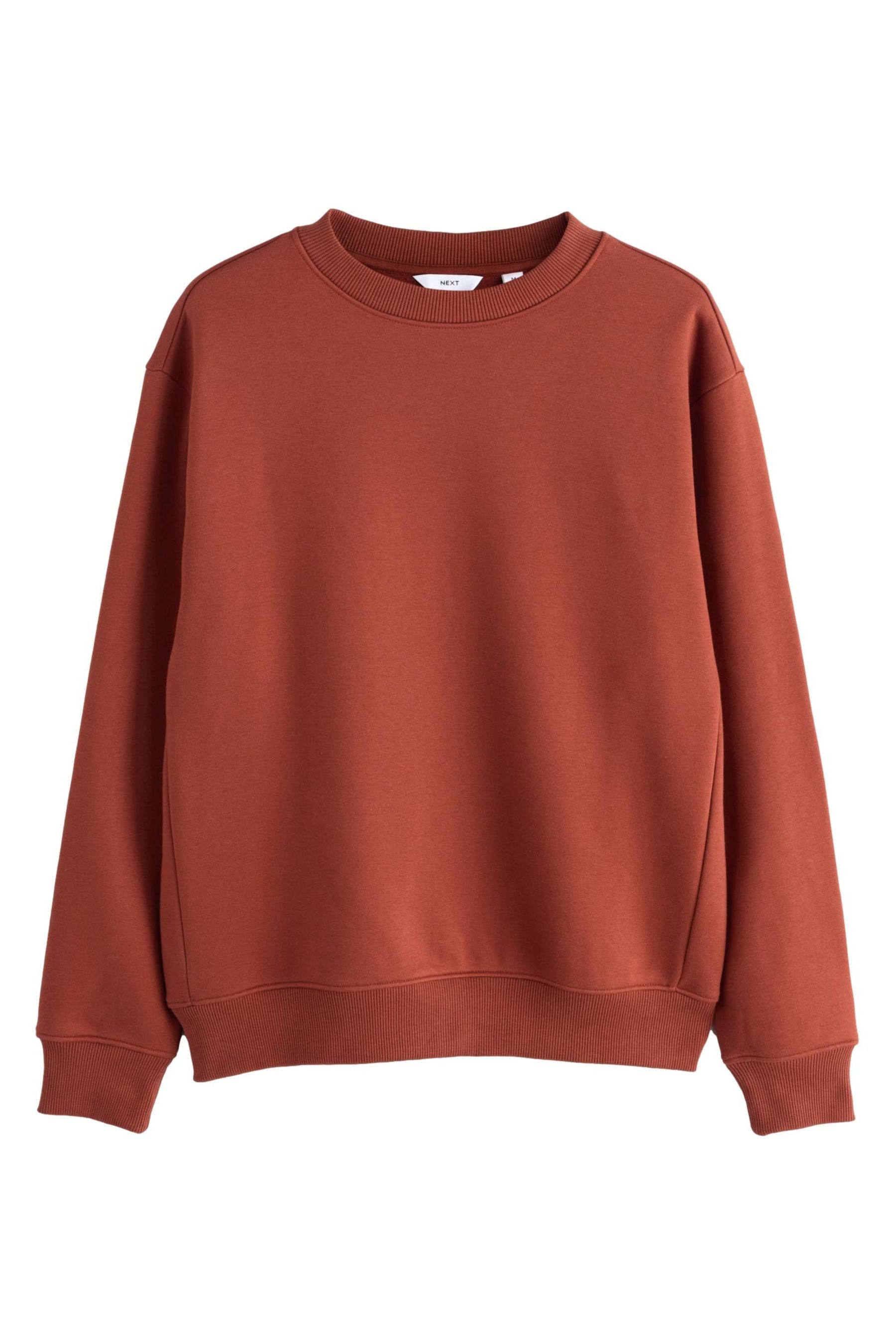Next Sweater Schweres Regular Fit Rundhalssweatshirt günstig online kaufen