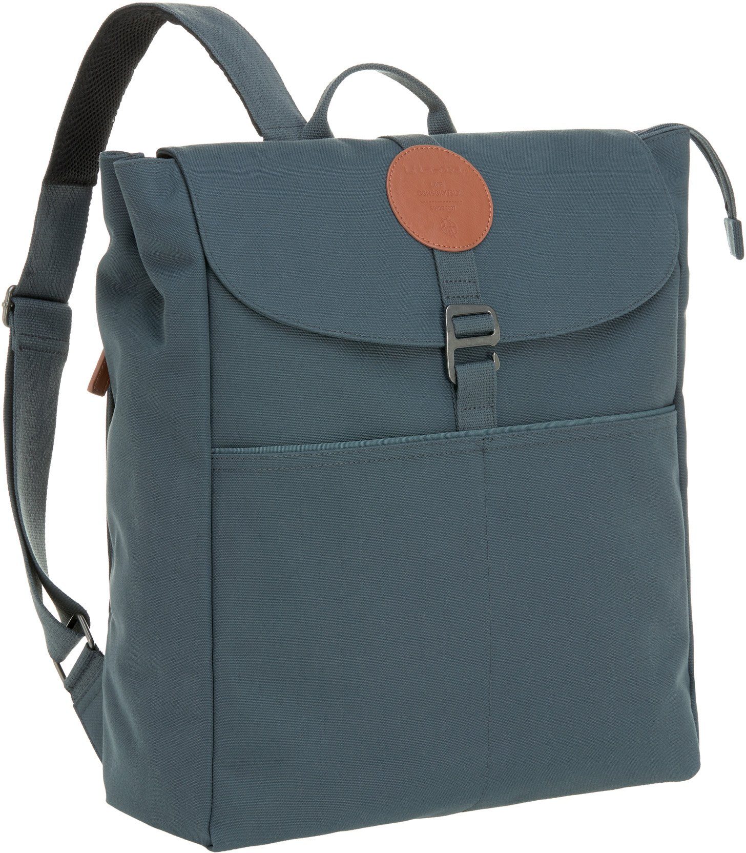 Material Green recyceltem Wickelrucksack Adventure, Teil LÄSSIG petrol, PETA-approved Label, aus vegan; zum