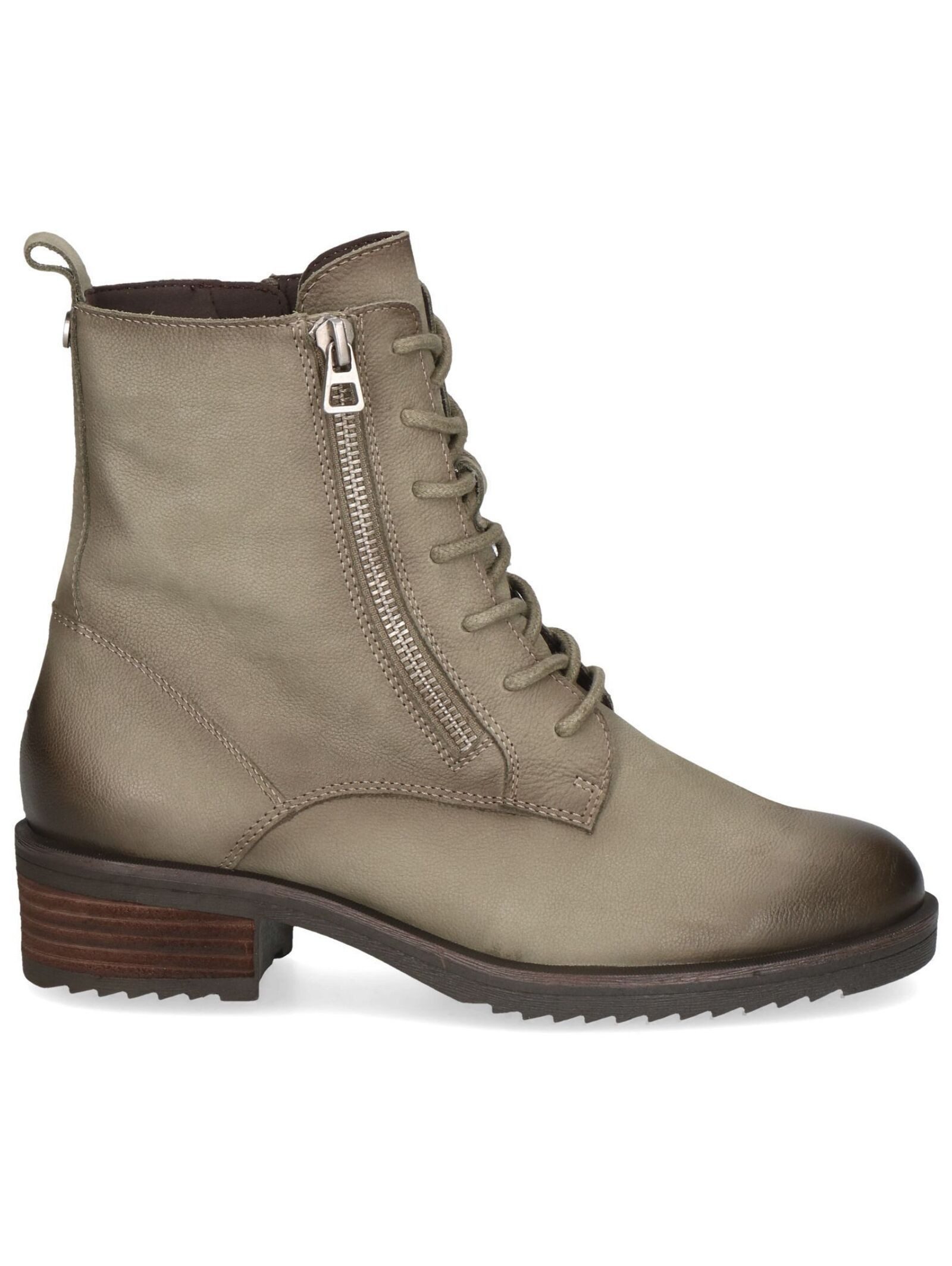 Caprice Stiefelette Nubukleder . Schnürstiefelette