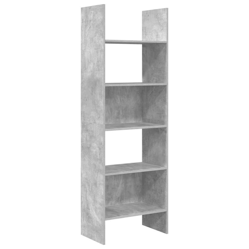 vidaXL Bücherregal Bücherregal Betongrau 60x35x180 cm günstig online kaufen