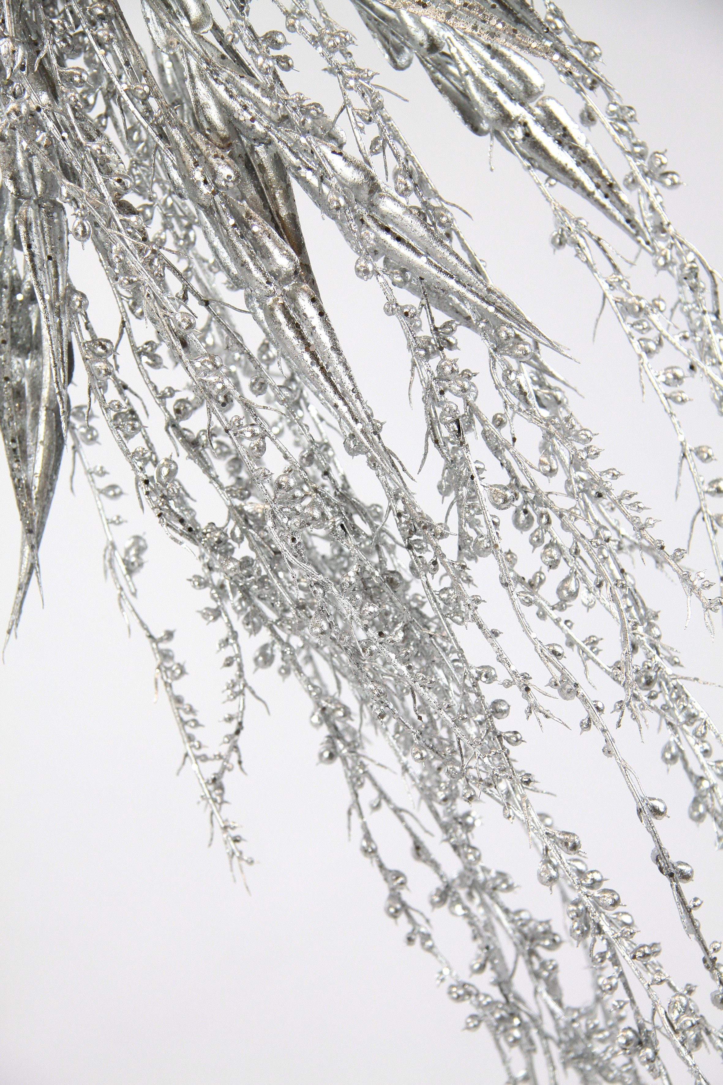 Kunstblume Perlenschnur, I.GE.A., Höhe 65 cm, Busch Künstliche Hängepflanze, 2er Set