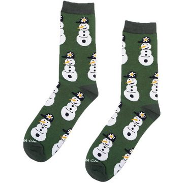 Bavarian Caps Socken 3er Sockenbox Weihnachtszauber