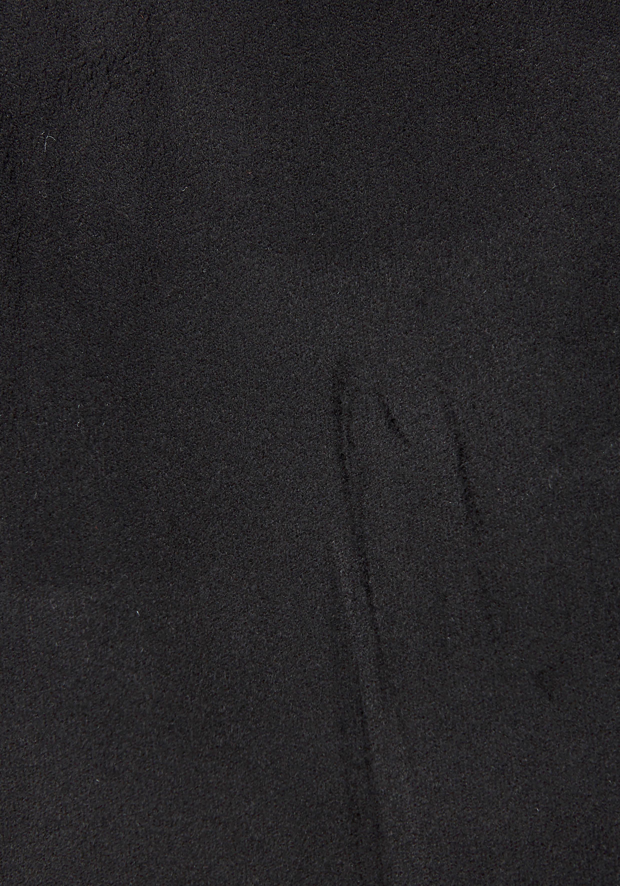 French Connection T-Shirt aus Veloursleder-Imitat mit kleiner Stickerei, Loungewear