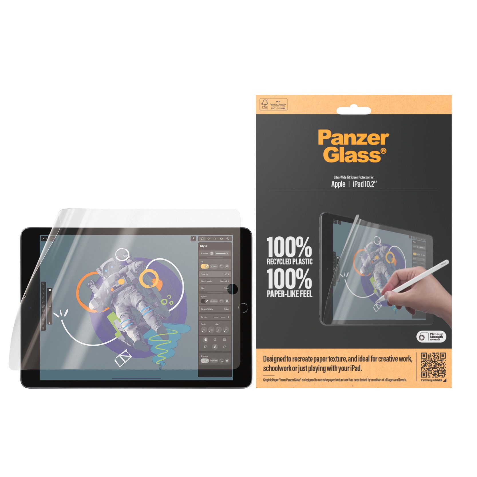 Displayschutzfolie Ultra-Wide Fit Screen Protection
