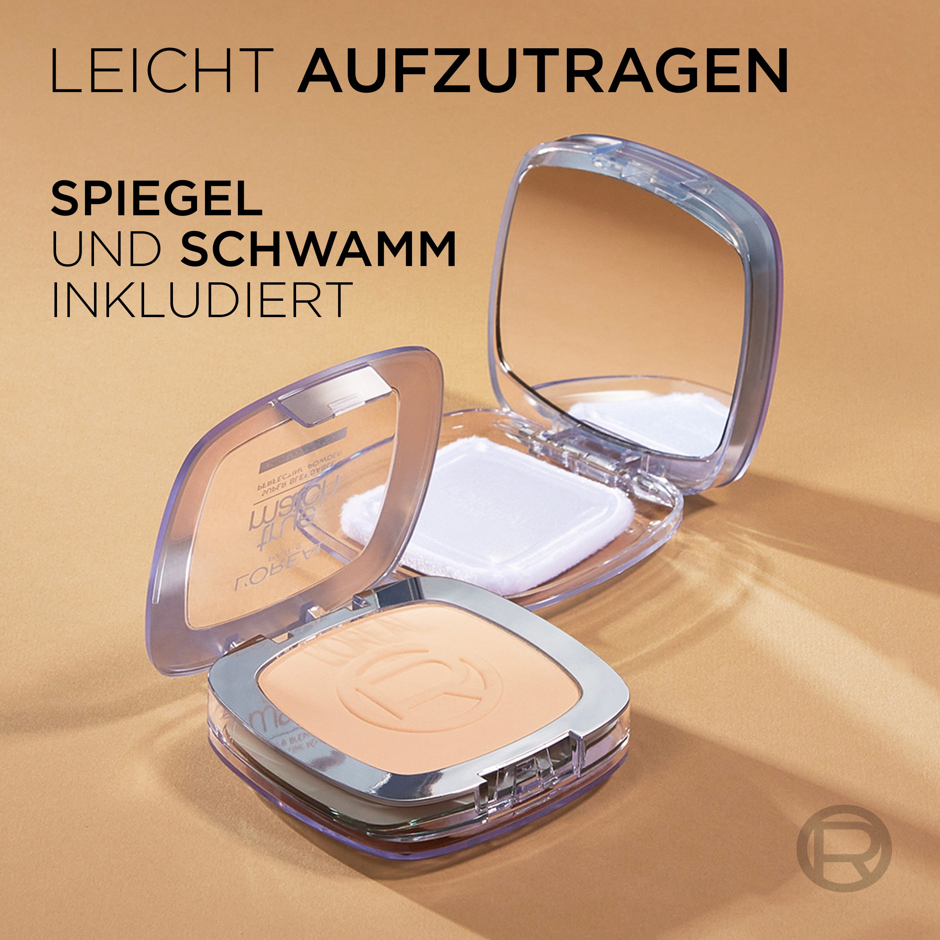 L'ORÉAL PARIS Puder TRUE MATCH POWDER, mattes Finish, flexible Deckkraft