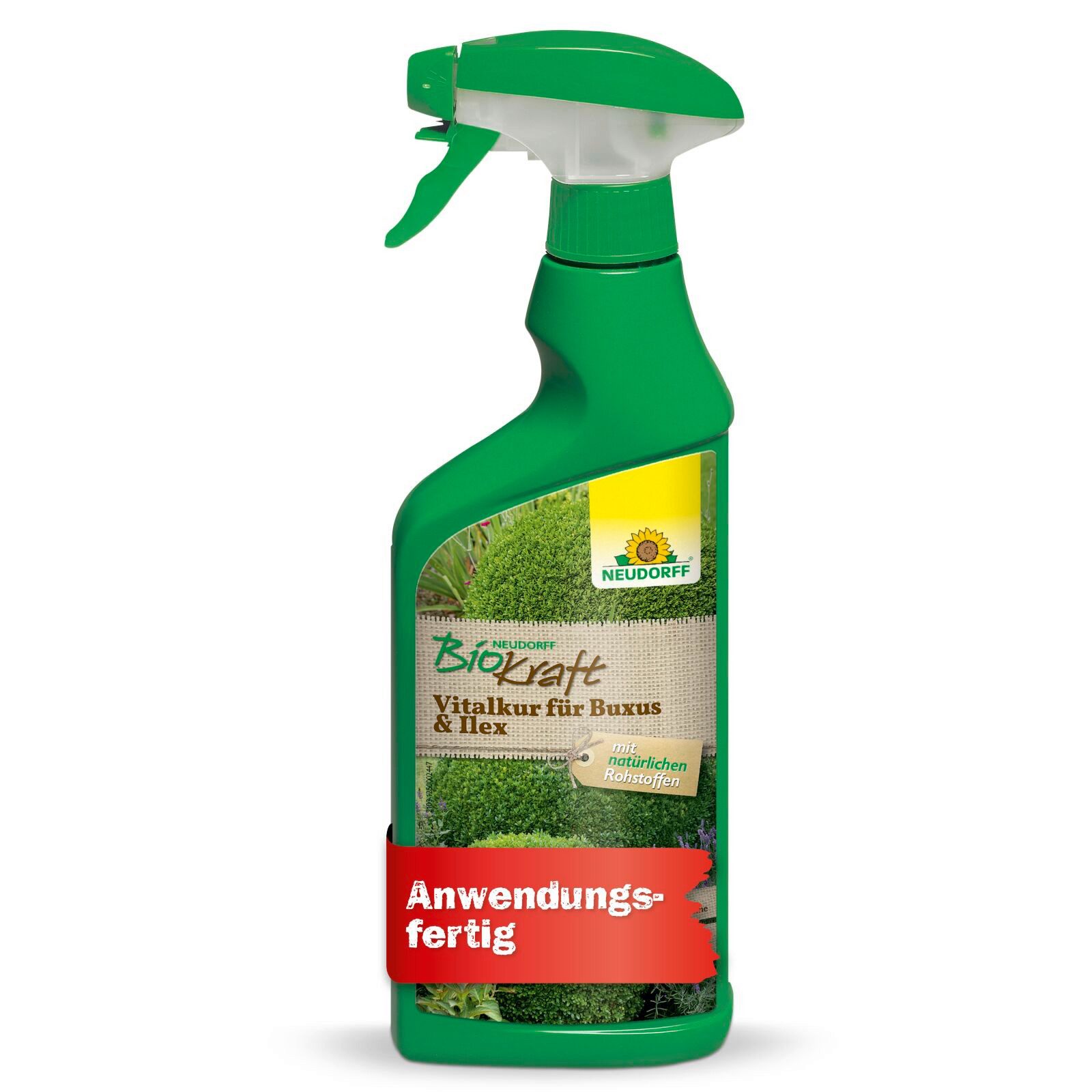 Neudorff Pflanzenstärkungsmittel BioKraft Vitalkur für Buxus und Ilex AF - 500 ml