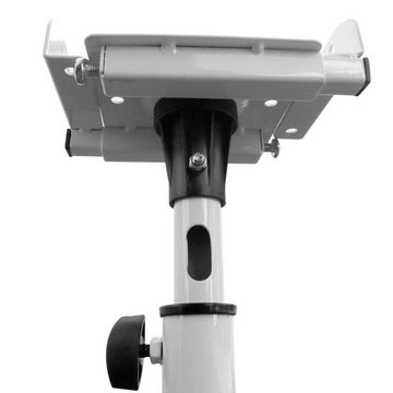 Drall Instruments LS-1W TV-Ständer, (2-tlg., Universal Ständer für Lautsprecher Boxen, bis 5 kg, Höhe: 66-118 cm)