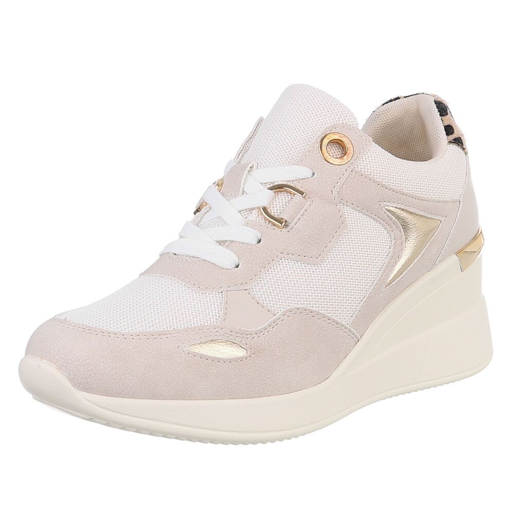 Ital-Design Damen Low-Top Freizeit Sneaker (88577420) Keilabsatz/Wedge Snea günstig online kaufen