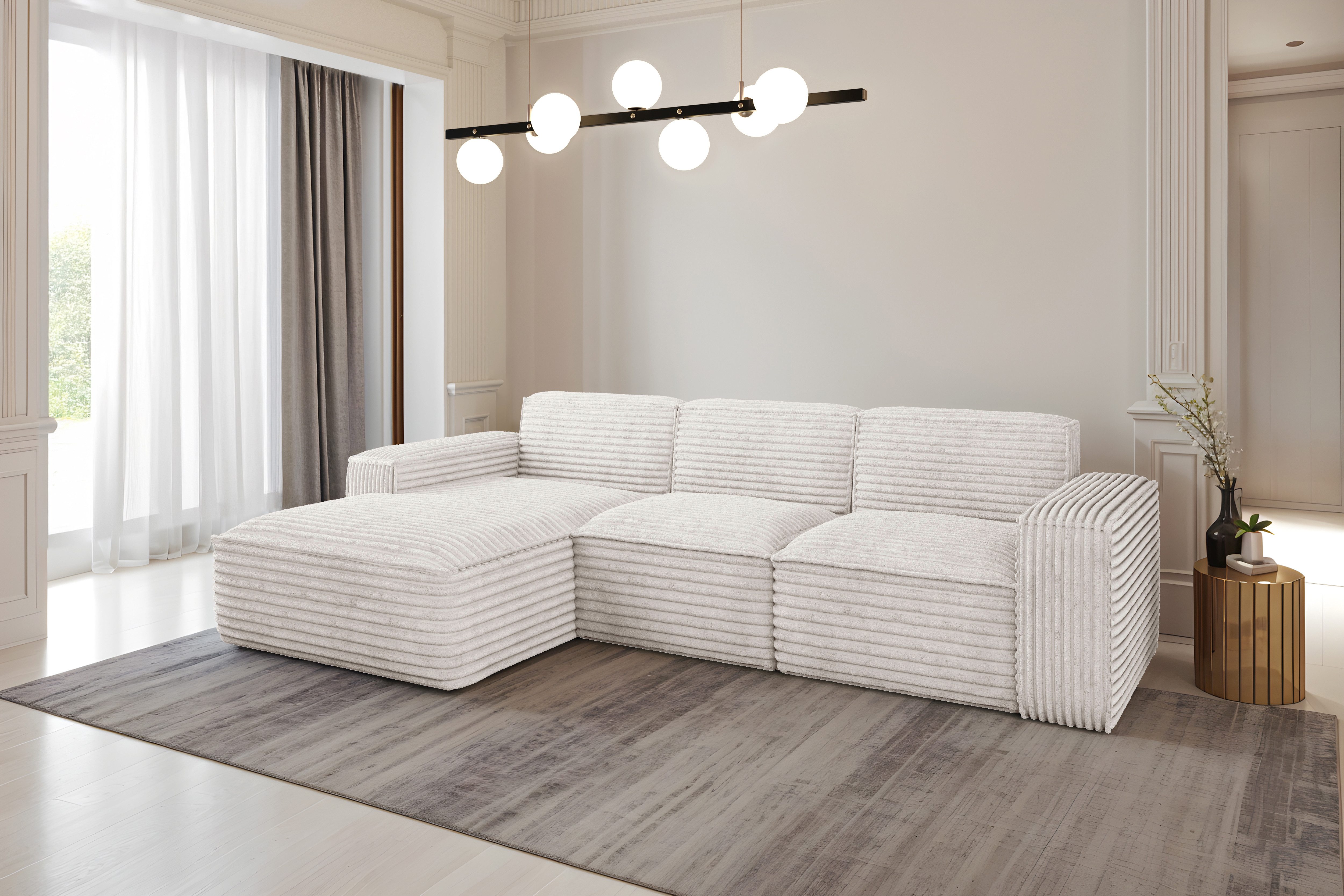 Kaiser Möbel Ecksofa Eckcouch SIENA L-Form, günstig online kaufen