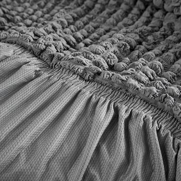 Sofahusse 1/2/3/4 Sitzer Sofabezug Sesselbezug elastische Sofahusse, Lollanda, Waschbarer, kratzfester rutschfest Sofa Cover