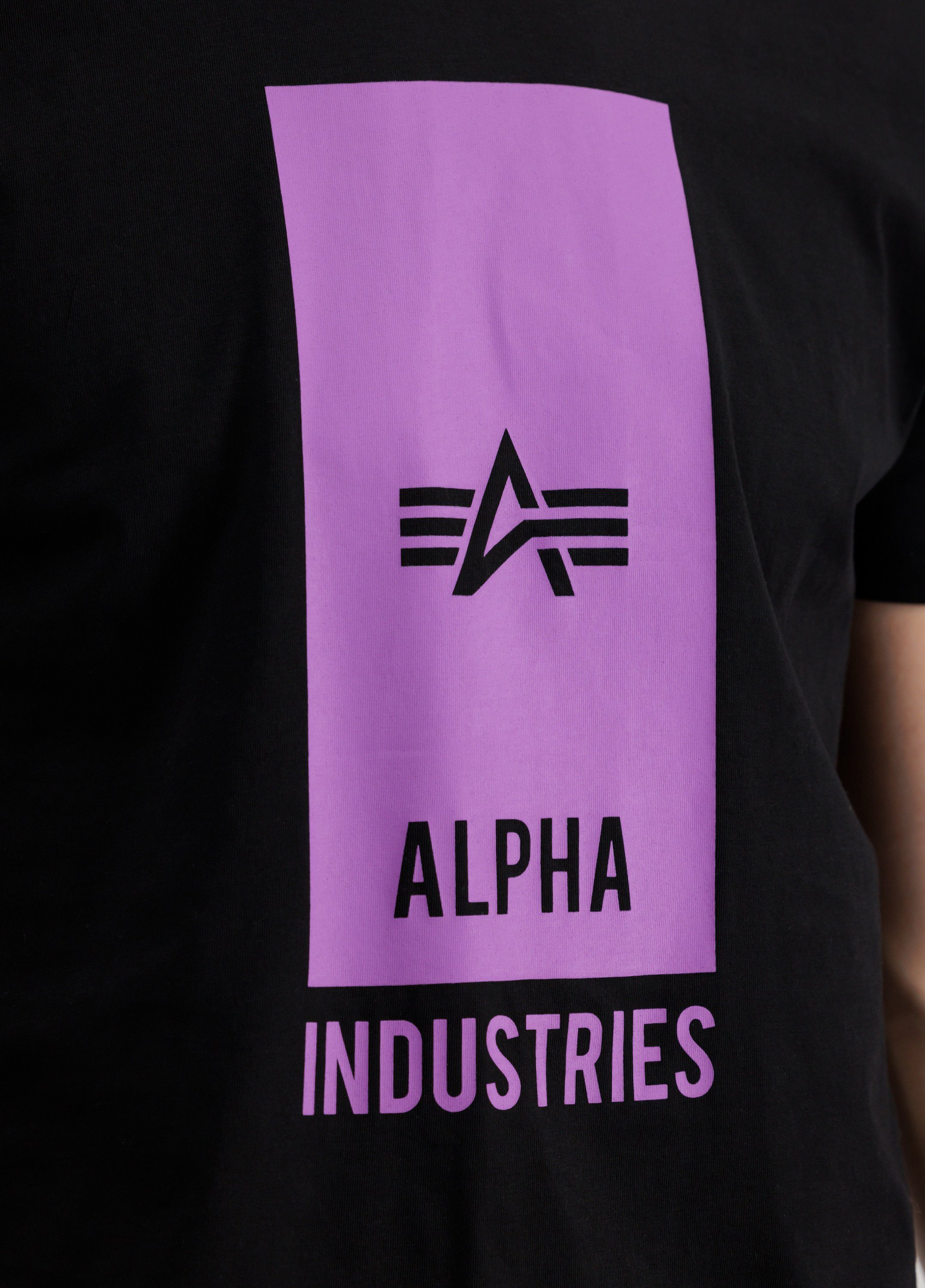 T-Shirt - dark Alpha Logo Alpha / Men black mag. Industries Industries Block T T-Shirts
