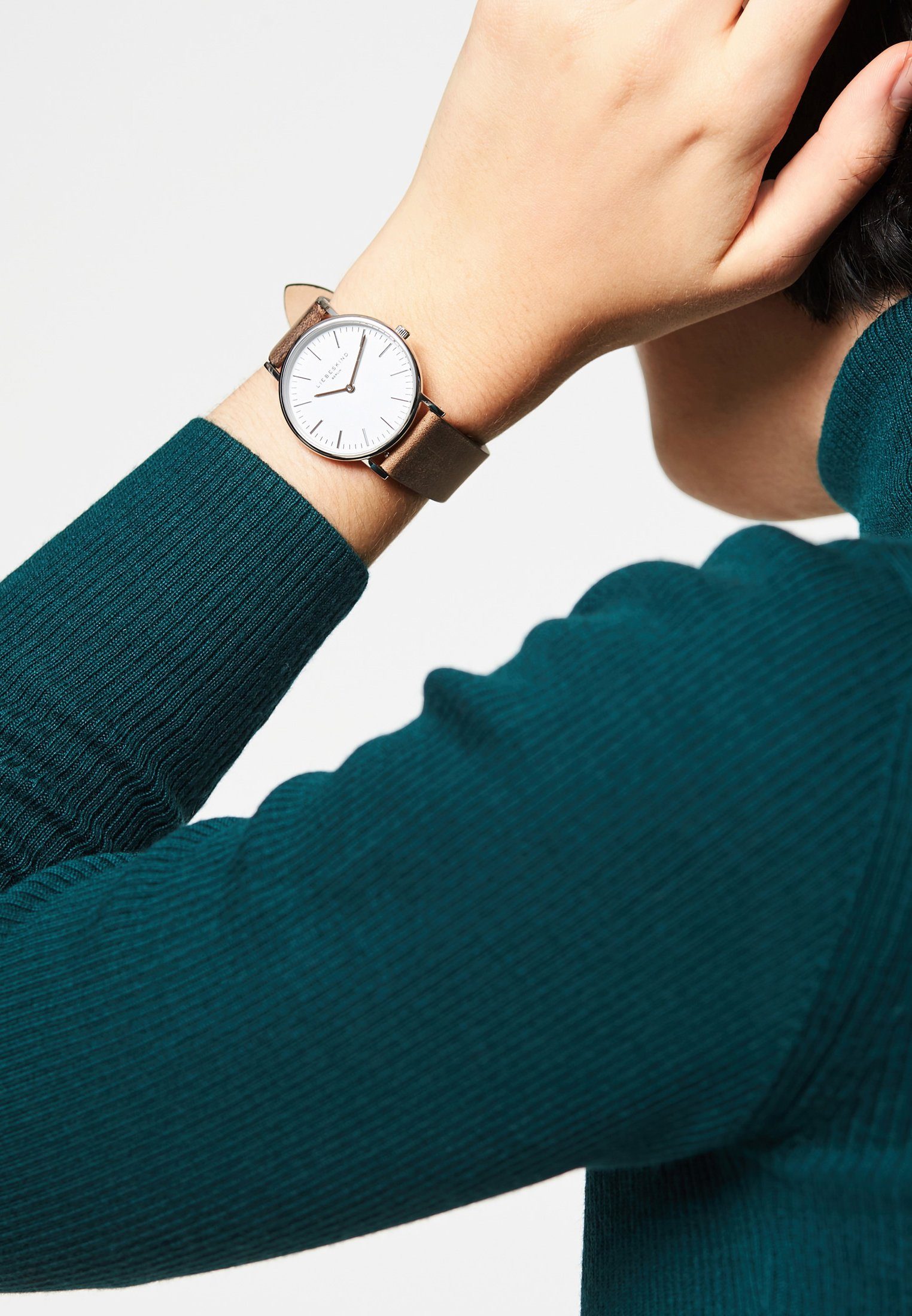 Liebeskind Berlin Quarzuhr Armbanduhr Echtleder günstig online kaufen