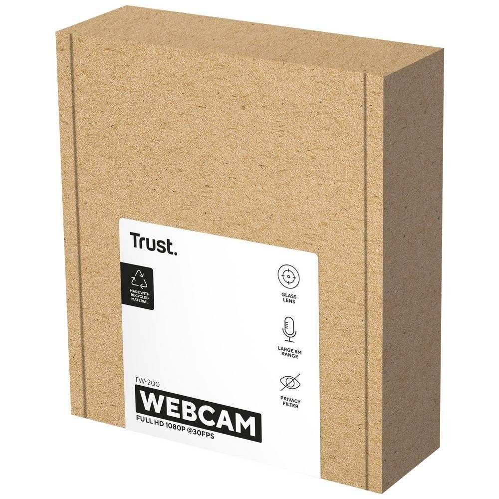 Trust Webcam (Standfuß, Klemm-Halterung) Webcam
