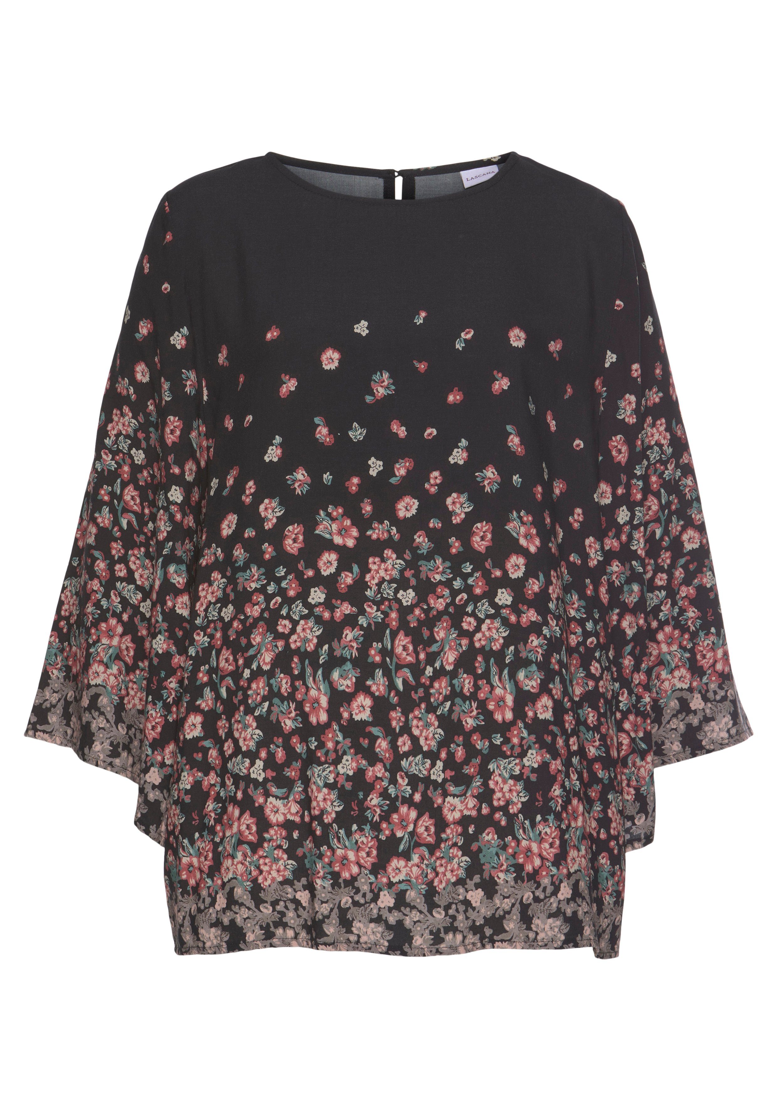 Lascana Druckbluse mit Blumendruck